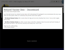 Tablet Screenshot of aplusanimalhospital.com